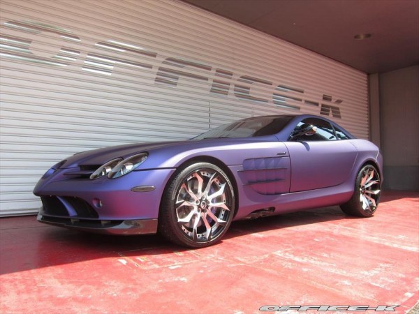 Mercedes SLR by Office K 8 600x450 at Purple Wrapped Mercedes SLR by Office K   Gallery