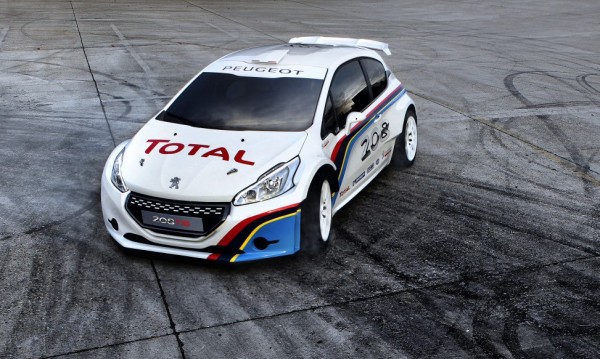 Peugeot 208 T16 1 600x359 at Peugeot 208 T16 Rally Car Showcased in New Video