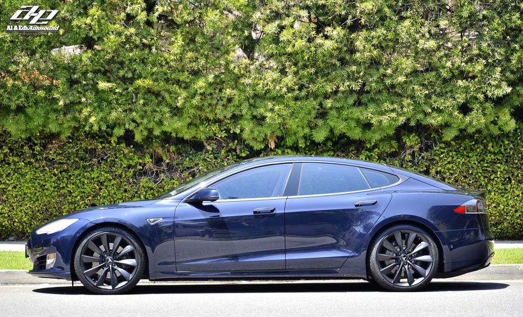 Tesla Model S by Al Ed 6 at No Chrome for You! Tesla Model S by Al & Ed’s