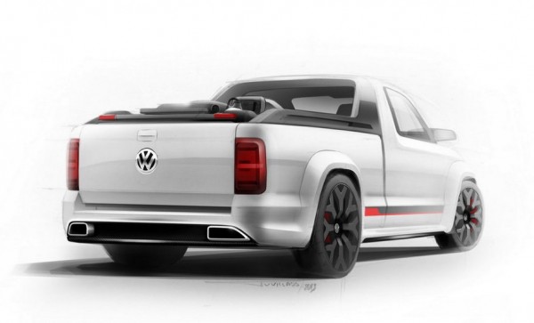 VW Amarok R Style Concept 2 600x363 at Wörthersee Preview: VW Amarok R Style Concept