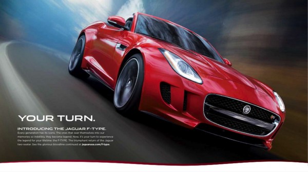 f type your turn 600x336 at Jaguar Launches Your Turn Advertising Campaign for F Type