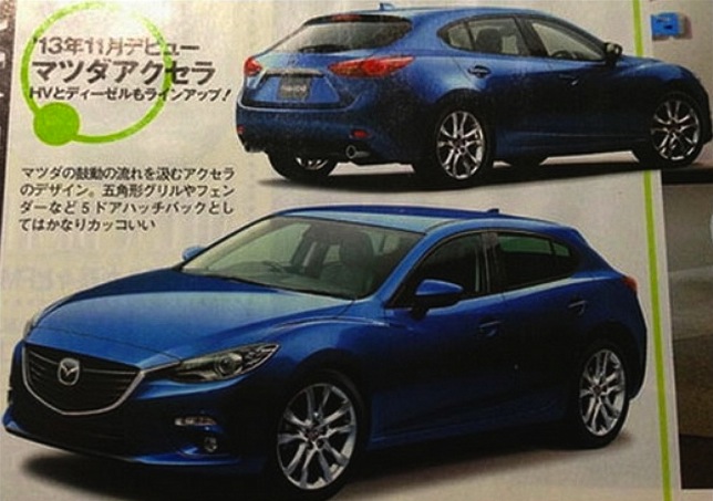 2014 Mazda3 leaked 1 at 2014 Mazda3   First Pictures Leaked