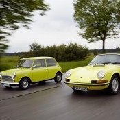 MINI and Porsche 911 16 175x175 at Pictorial: Classic MINI and Porsche 911 Hang Out