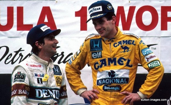 senna piquet 600x369 at Top 10 Countries With Most Formula One Drivers
