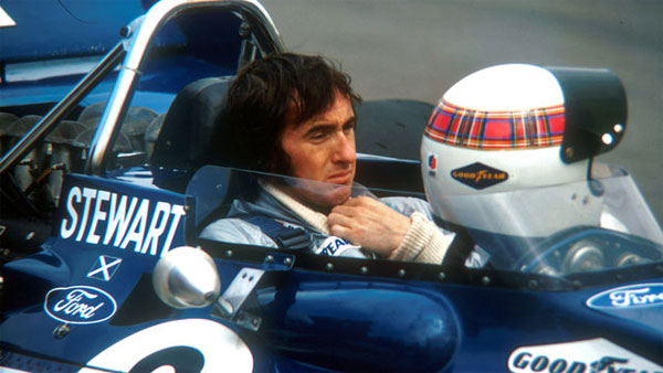 sir jackie stewart at Top 10 Formula One drivers with Highest Winning Percentage