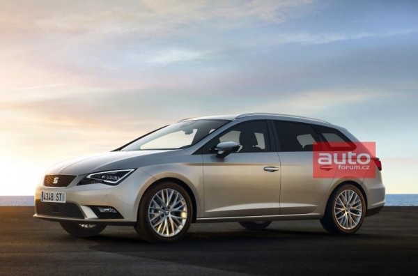 2014 SEAT Leon ST 1 600x396 at 2014 SEAT Leon ST First Pictures