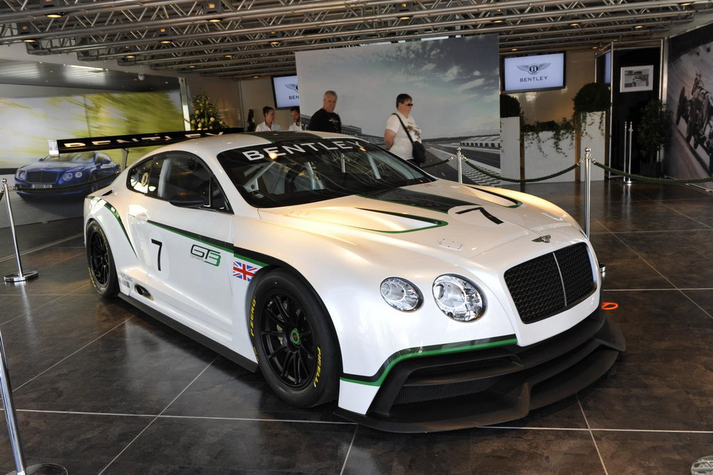 Bentley Continental GT3 GFOS at GFOS: Bentley Continental GT3 Specs Announced