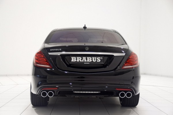 Brabus 2014 Mercedes S Class back 600x397 at Brabus Tuning Kit For 2014 Mercedes S Class