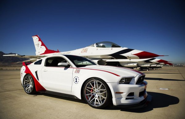 Ford Mustang GT Thunderbirds Edition 0 600x385 at Ford Mustang Thunderbirds Edition Honors U.S. Air Force