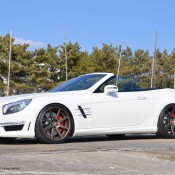 Mercedes SL63 AMG ADV1 6 175x175 at Mercedes SL63 AMG With Bronze ADV1 Wheels   Picture Gallery