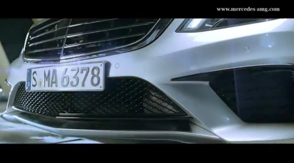 S63 AMG Teaser 600x334 at 2014 Mercedes S63 AMG Officially Teased
