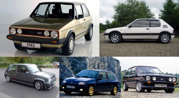 top 5 hot hatchbacks 600x329 at Top 5 Hot Hatches Of All Time