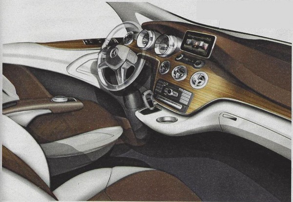 2014 Mercedes Viano Sketches 2 600x413 at 2014 Mercedes Viano Revealed In Official Sketches