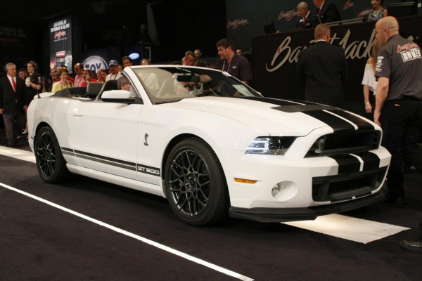 2014MY FordShelbyGT500 AuctionCar 600x400 at Last 2014 Ford Shelby GT500 Convertible Raises $500K for BIAA