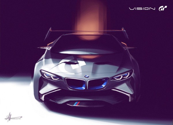 BMW Vision Gran Turismo 600x433 at BMW Vision Gran Turismo Designed Exclusively For The Game