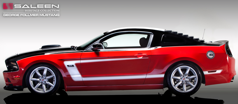 Heritage Collection Saleen Follmer Edition SIDE at Saleen Heritage Collection Presents Mustang George Follmer Edition 