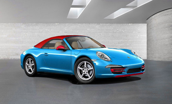 Porsche 911 Blu Edition at IAA Preview: Porsche 911 Blu Edition