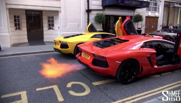 aventador flamethrower 600x343 at This Is Why London Police Is Seizing Aventadors!