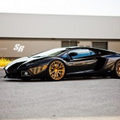 aventador gold pur 2 175x175 at Perfection: Black Aventador On Gold PUR Wheels