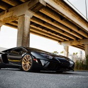 aventador gold pur 5 175x175 at Perfection: Black Aventador On Gold PUR Wheels