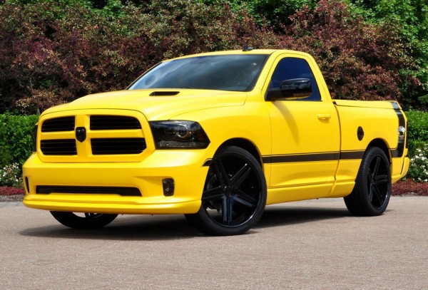 ram rumble bee concept 1 600x407 at Ram 1500 Rumble Bee Concept Revealed For Woodward Cruise