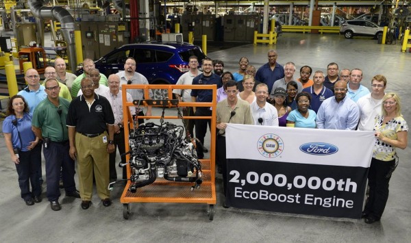 2Millionth EcoBoost Engine 600x355 at Ford Celebrates Production of Two Millionth EcoBoost Engine