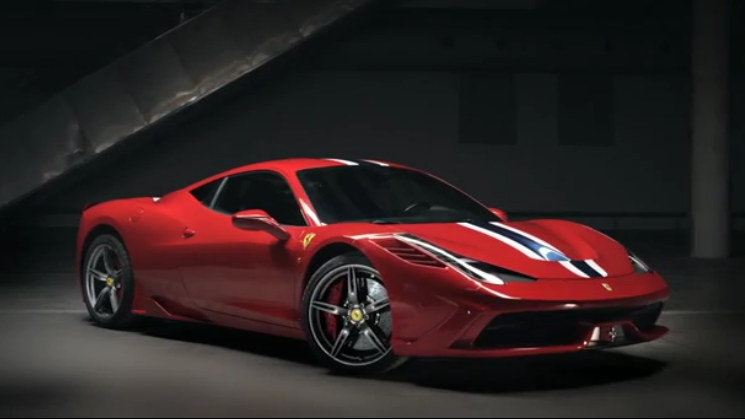 458 s 1 at Ferrari 458 Speciale In Action