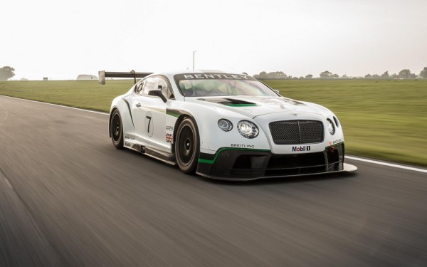 Bentley Continental GT3 2 600x375 at Bentley Continental GT3 to Make Race Debut in Abu Dhabi 