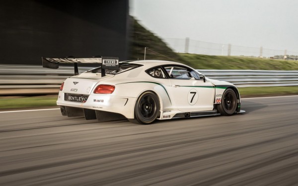 Bentley Continental GT3 3 600x375 at Bentley Continental GT3 to Make Race Debut in Abu Dhabi 