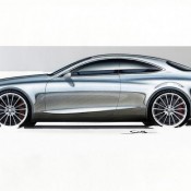 Mercedes S Class Coupe 3 175x175 at Mercedes S Class Coupe Revealed In Design Sketches