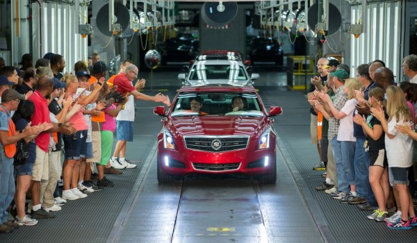 One Millionth Cadillac Produced  600x350 at One Millionth Cadillac Produced at Lansing Grand River Plant