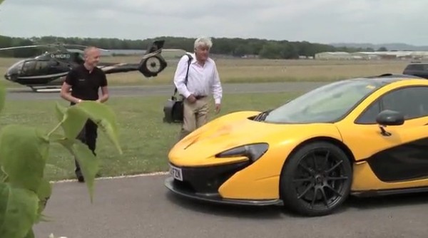 jay leno p1 2 600x334 at Jay Leno Drives McLaren P1, Ends Up Buying One