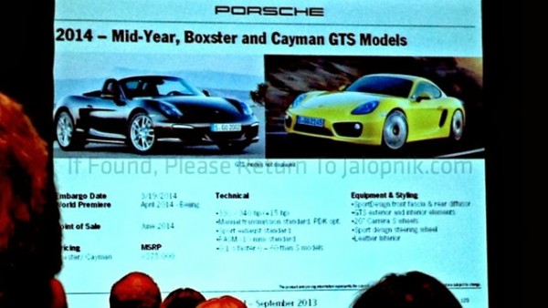 porsche leaked 2 600x338 at Hot Porsche News: Macan Pricing, Cayman and Boxster GTS Specs