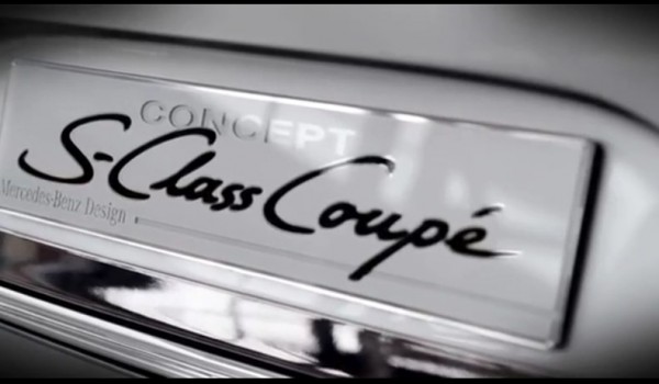 s class coupe 600x350 at Mercedes S Class Coupe Confirmed For IAA Via Teaser