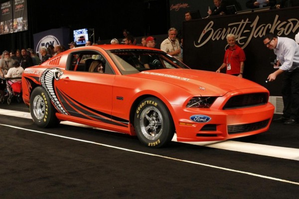 2014 Ford Mustang Cobra Jet Prototype 1 600x399 at 2014 Ford Mustang Cobra Jet Prototype Auctioned for $200K