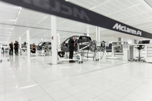 McLaren P1 Production 1 600x399 at McLaren P1 Production Officially Begins