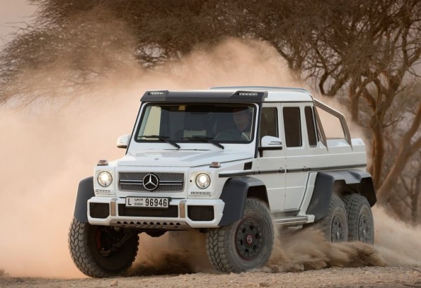 Mercedes Benz G63 AMG 6x6 600x411 at Armored Mercedes G63 AMG 6x6 to Cost $1.3 Million