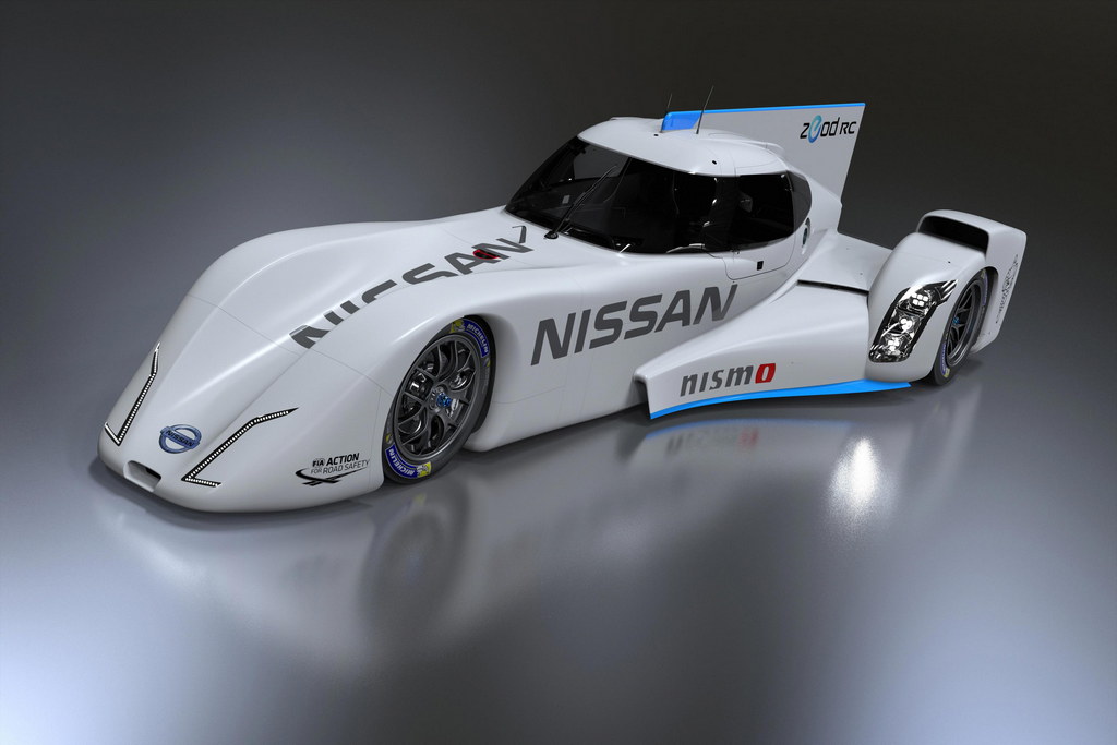 Nissan ZEOD RC 1 at Nissan ZEOD RC Electric Race Car Unveiled