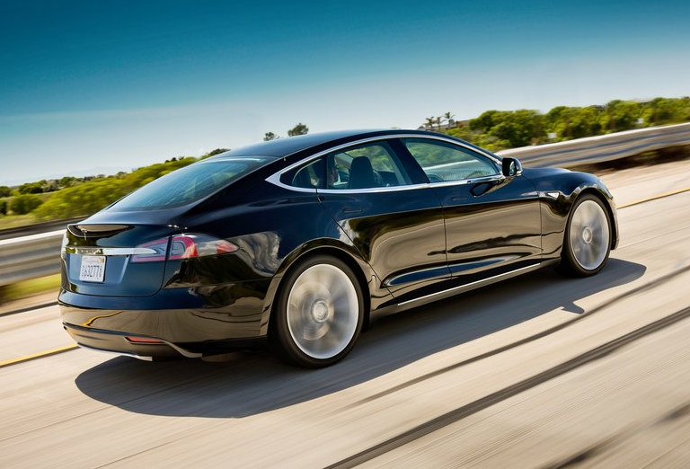 Tesla Model S at Faster Tesla Model S Planned for Germany