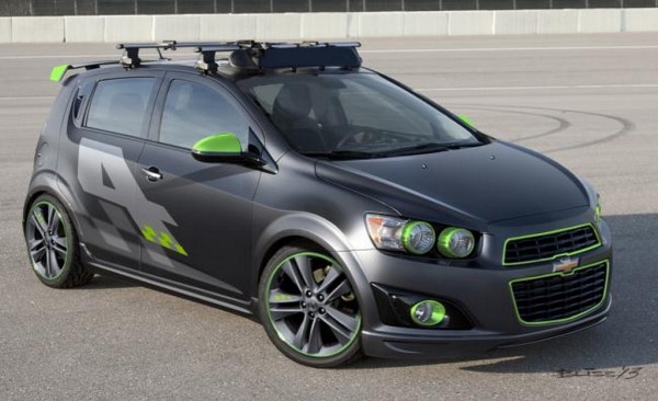 chevy sema 1 600x366 at Chevrolet Sonic Concepts: SEMA Preview