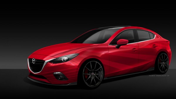 mazda sema 2 600x336 at Mazda’s 2013 SEMA Lineup Revealed