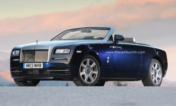 rolls royce wraith drophead 600x360 at Rendering: Rolls Royce Wraith Drophead 