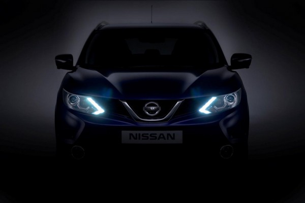 2014 Nissan Qashqai Front End 600x400 at 2014 Nissan Qashqai Front End Revealed in New Teaser