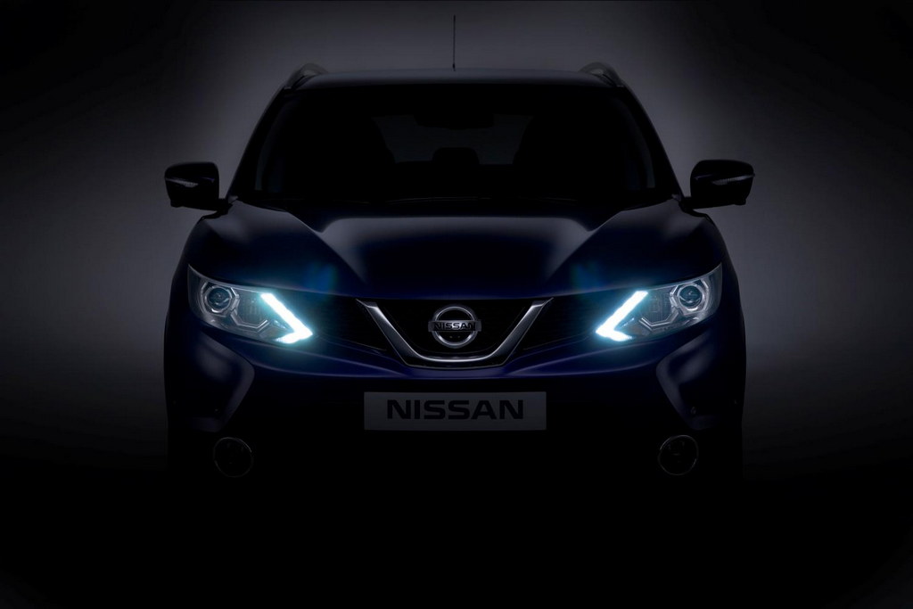 2014 Nissan Qashqai Front End at 2014 Nissan Qashqai Front End Revealed in New Teaser