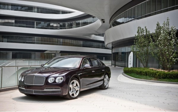 Bentley Flying Spur Launches in Italy 1 600x379 at Bentley Flying Spur Launched in Italy Along with Bentley Furniture 