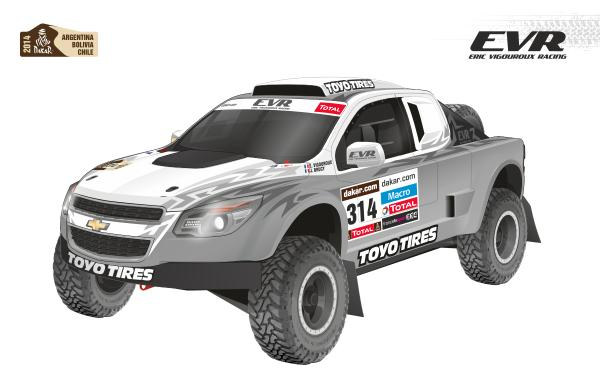EVR Proto VX 101 1 at EVR Proto VX 101 Rally Raid Truck Revealed for Dakar 2014