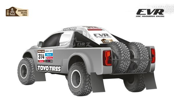 EVR Proto VX 101 2 at EVR Proto VX 101 Rally Raid Truck Revealed for Dakar 2014