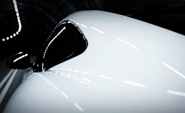 F Type Coupe teaser 600x367 at L.A. Auto Show Teasers: F Type Coupe and New SLS AMG