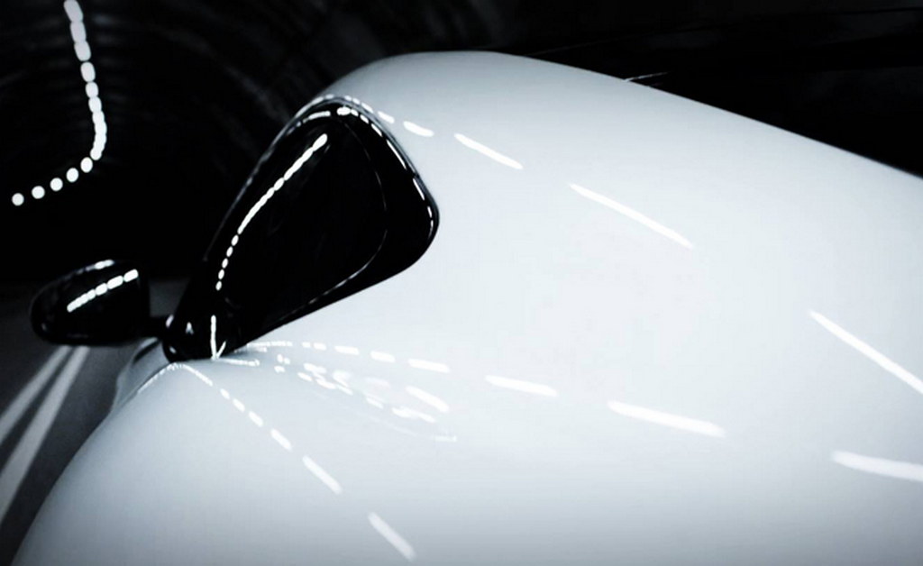 F Type Coupe teaser at L.A. Auto Show Teasers: F Type Coupe and New SLS AMG