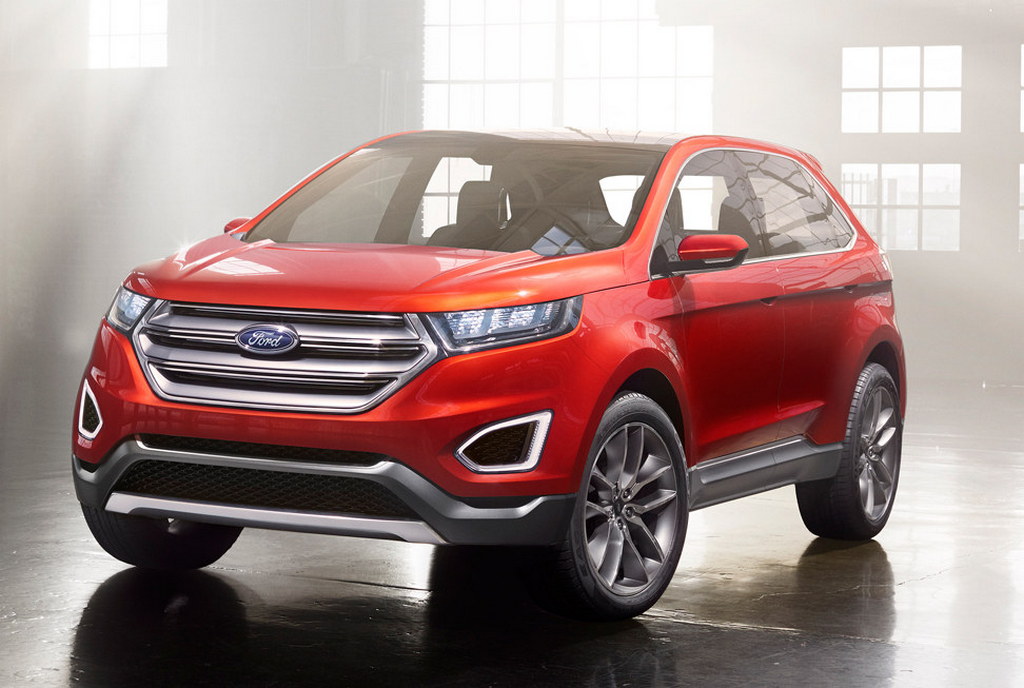 Ford Edge Concept 0 at New Ford Edge Concept Packs High Tech